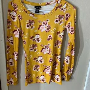 Yellow flower top